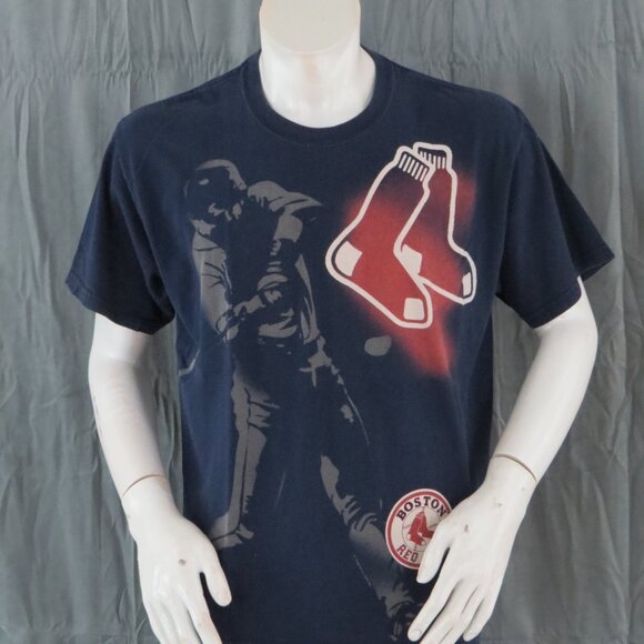 Retro Boston Red Sox Shirt - Lee Sports Big Graphics - Men's Large - Picture 6 of 10